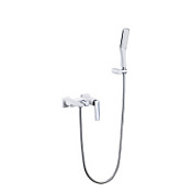 Смеситель Boheme Venturo 373-W для ванны с душевым гарнитуром, белый/хром