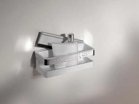 Полка Keuco Collection Moll 12758010001 хром/антрацит