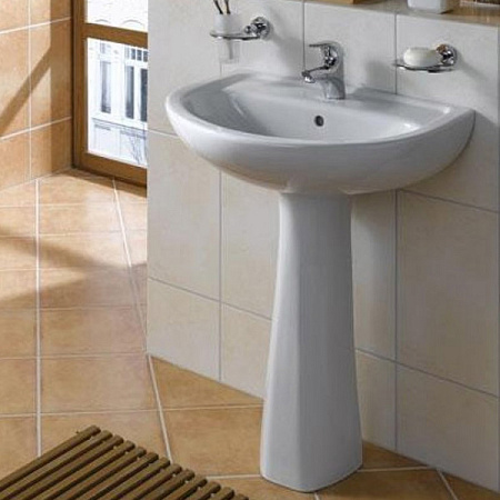 Раковина VitrA Normus 9600B003-7650 55 см с пъедесталом