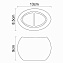 Стакан WasserKRAFT Eider К-33328A для зубных щеток, хром - фото 3