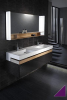 Мебель для ванной Jacob Delafon Terrace 150 см, сливовый лак