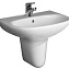 Раковина Jika Zeta 8103900001049 50x40x19 белый - фото 8
