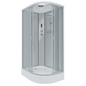 Душевая кабина Niagara Classic NG-3312-14LP 120x80x215 стекло матовое/профиль серебро