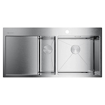 Кухонная мойка Omoikiri Akisame 100-2-IN-R 100х51 нержавеющая сталь