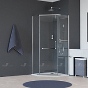 Душевой уголок RGW Hotel 350608199-11 90x90x195 прозрачное/хром