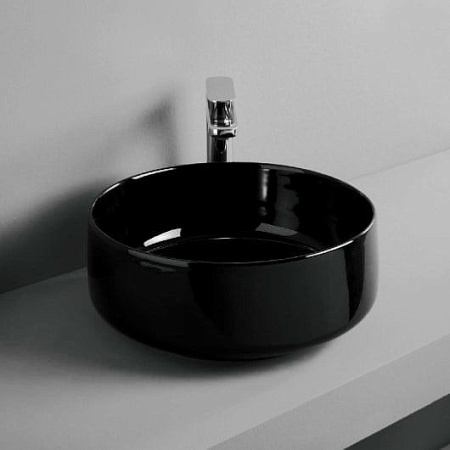 Раковина ArtCeram Cognac COL004 17;00 35 черный матовый