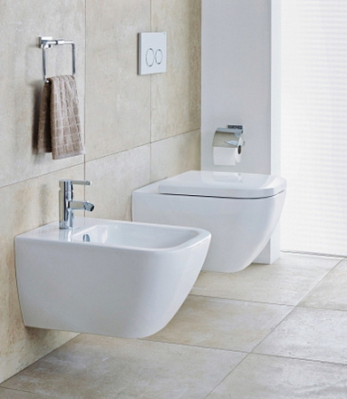 Биде подвесное Duravit Happy D.2 2258150000 белый