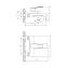 Смеситель для ванны и душа RUSH Balearic BA3935-44 хром - фото 1