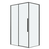 Душевой уголок Grossman Galaxy 120.K33.01.1380.42.00 129-130x79-80x195 прозрачное/графит сатин