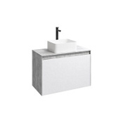 Корпус подвесной тумбы Aqwella 5 stars Mobi MOB0106BS 60 бетон светлый