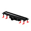 Душевой лоток AM.PM PrimeFlow W02SC-U11-050-04BM 50 черный матовый