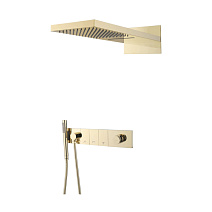 Душевой комплект Boheme Zodiac 132-G для душа, золото