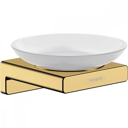 Мыльница Hansgrohe AddStoris 41746990 полированное золото