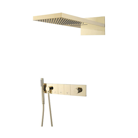 Душевой комплект Boheme Zodiac 132-G для душа, золото