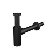 Сифон для раковины AlcaPlast A400BLACK черный матовый