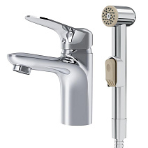 Смеситель с гигиеническим душем Am.Pm Sunny F85C03000 для раковины, хром