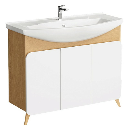 Мебельная раковина Aqwella Элеганс 4620008197388 105х49 белый