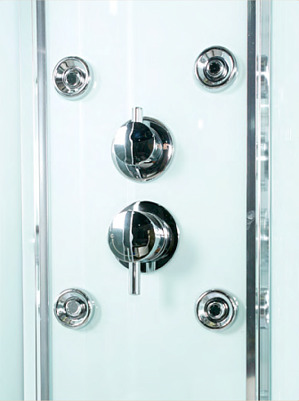 Душевая кабина BelBagno Uno UNO-CAB-A-2-80-C-Cr 80х80 см без крыши