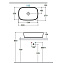 Раковина Globo Genesis GE044.BI*0 55*37 белый - фото 4
