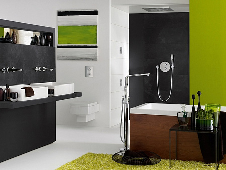 Кнопка смыва Grohe Arena Cosmopolitan 38844SH0 для унитаза, белая