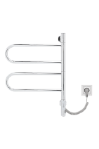 Полотенцесушитель электрический Vincea VTD-1R1CE 44x60 хром