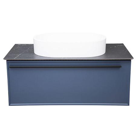 Тумба под раковину La Fenice Elba FNC-01-ELB-BG-90 Blu Grigio синий матовый