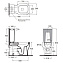 Бачок для унитаза Azzurra Glaze GLZ400/MBL (GLCSMB000000BI) белый - фото 2