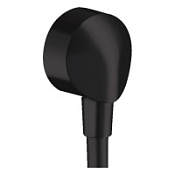 Шланговое подключение Hansgrohe Fixfit Е 27454670 черный матовый