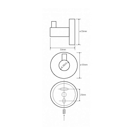 Крючок Bemeta Neo 104106025