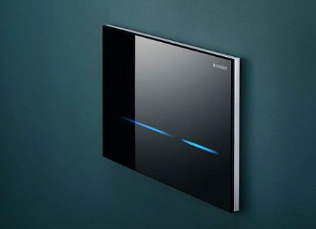 Кнопка смыва Geberit Sigma 80 116.090.SM.1 зеркальное стекло