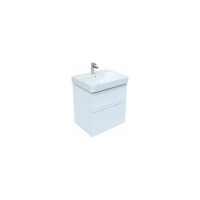 Тумба с раковиной Geberit Smyle Square 500.352.00.1 60 белый