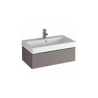 Тумба с раковиной Geberit iCon 840277000 74х24 платиновый