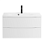 Тумба с раковиной BelBagno Marino MARINO-1000-2C-SO-BO-P 100 bianco opaco - фото 1