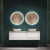 Мебель для ванной со столешницей Sancos Very 160 VR80W+TT160A2X Bianco/Kreman