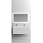 Мебель для ванной Sancos Snob T 120 SNT120W два смесителя, Bianco - фото 1