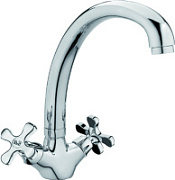 Смеситель для кухонной мойки RUSH Sakhalin SA5350-23 хром