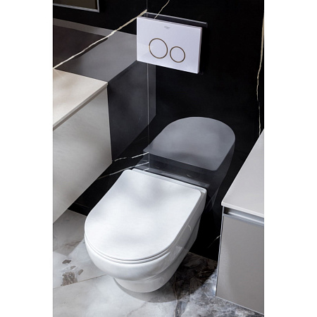 Унитаз подвесной Boheme Fiore 978-SET-W белый