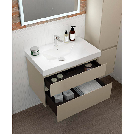Раковина Kerama Marazzi Cubo CU.wb.80 белая