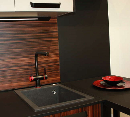 Кухонная мойка Omoikiri Bosen 41-GR 41х50 серый