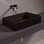 Раковина накладная Simas Agile AG 60 nero matt 60x40x13 без отверстия под смеситель, черный матовый - фото 3