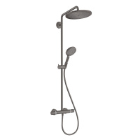 Душевая стойка Hansgrohe Croma Select S 26891340 шлифованный черный хром