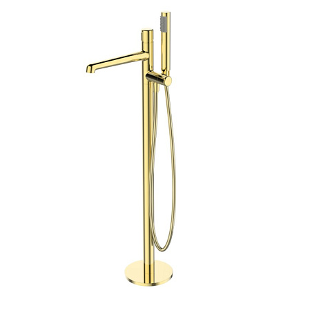 Смеситель BelBagno Uno UNO-FMT-ORO напольный, золото