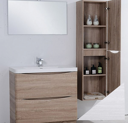 Мебель для ванной  BelBagno Ancona-N 80 bianco frassinato