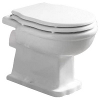 Унитаз приставной BelBagno Boheme BB115CB горизонтальный выпуск