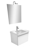 Мебель для ванной Jacob Delafon Odeon Up 70 см, белый блестящий ламинат