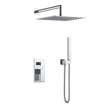 Душевой комплект Boheme Qubic 474-3-CR для ванны, хром