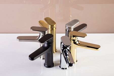 Смеситель Boheme Spectre 452-G для раковины, золото