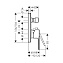 Смеситель Hansgrohe Vernis Shape 71468000 для душа, хром - фото 2