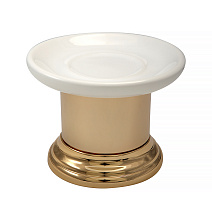 Мыльница Migliore Mirella 17309 настольная, золото