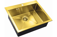 Мойка кухонная Zorg Inox Pvd SZR-5951 BRONZE бронза